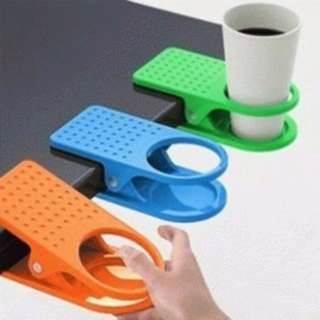 Penjepit Gelas Di Meja/ Table Cup Holder Clip/ Tatakan Gelas Meja