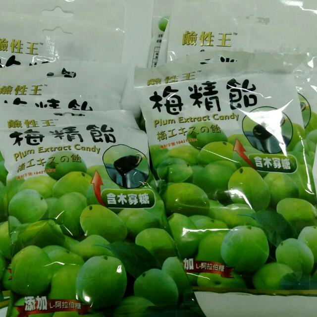 長榮生醫 鹼性王梅精飴 6袋 組 鮮拾