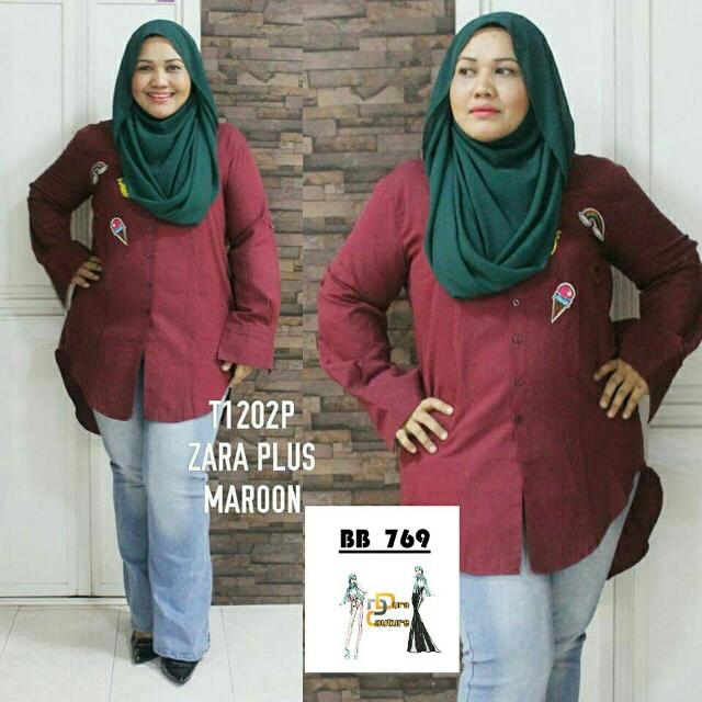 Army Patch Plus Size Top (Category: Other Tops) located in Singapore. Submitted by mamaw3 (Listing ID 85689995, Image 2). Description: .