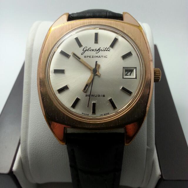 Classic Glashutte Spezimatic 26 Rubis From 70 s