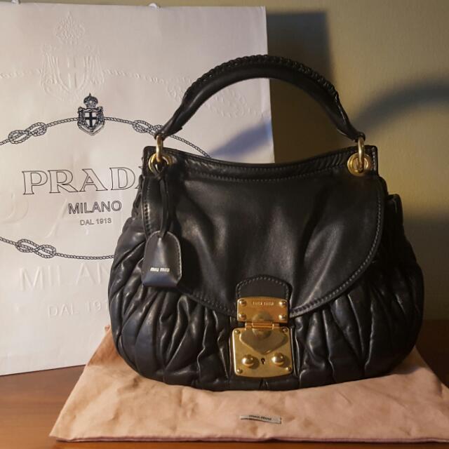 CRAZY SALE MIU MIU Aviator bag Luxury Bags Wallets on Carousell