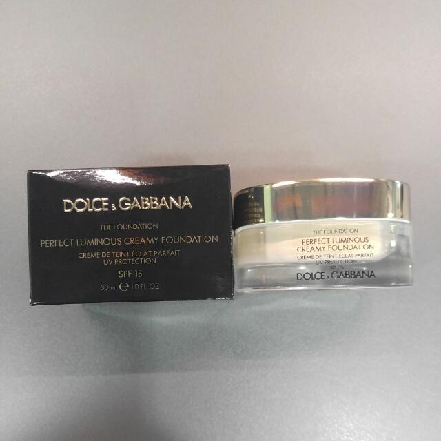 Dolce & gabbana spf15 cream foundation top