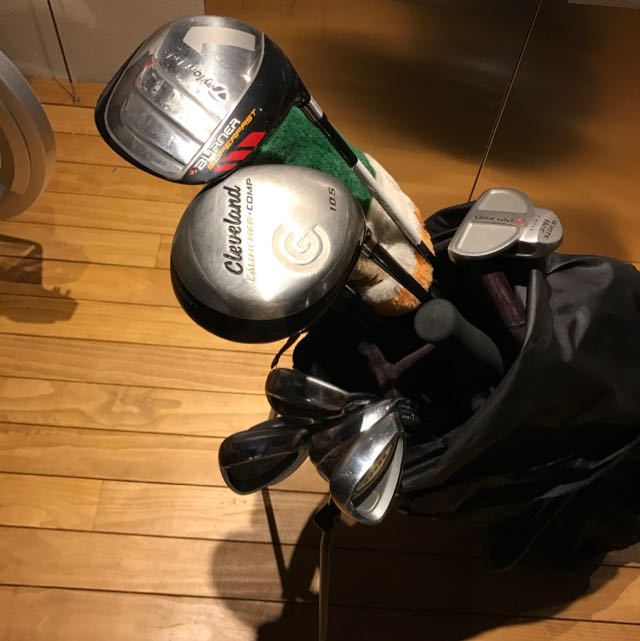 TaylorMade RAC CGB 5-P,A,S Graphite shafts R flex Japan Edition Left