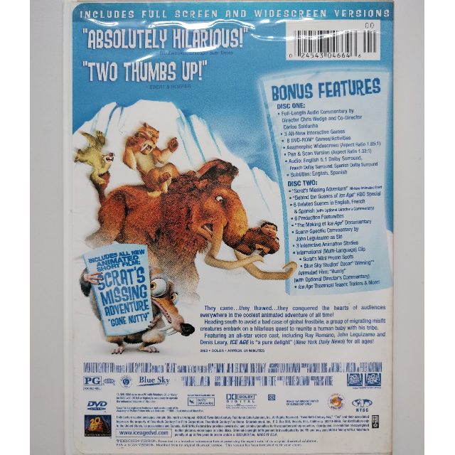 Ice Age (2-Disc Special Edition), TV & Home Appliances, TV ...