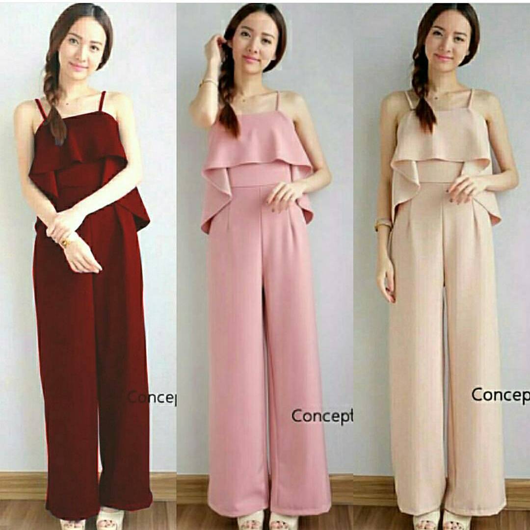 74 Koleksi Model Baju Jumpsuit Korea HD Terbaik