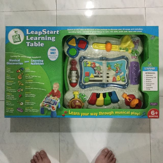 Leap Frog Leap start Learning Table