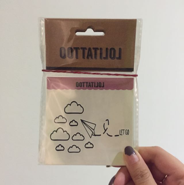 Let Go Cloud Temporary Tattoo Bayi Anak Mainan Baby Walker Di Carousell