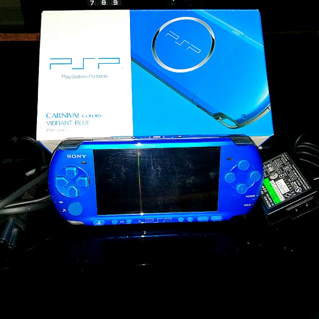 PSP 3006 VB VIBRANT BLUE ORI SET 10 10 LIKE NEW