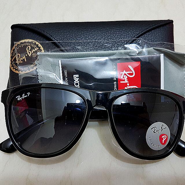 Rayban 4184 Polarised Sunglass, Women's Fashion, Bags & Wallets, Purses &  Pouches on Carousell