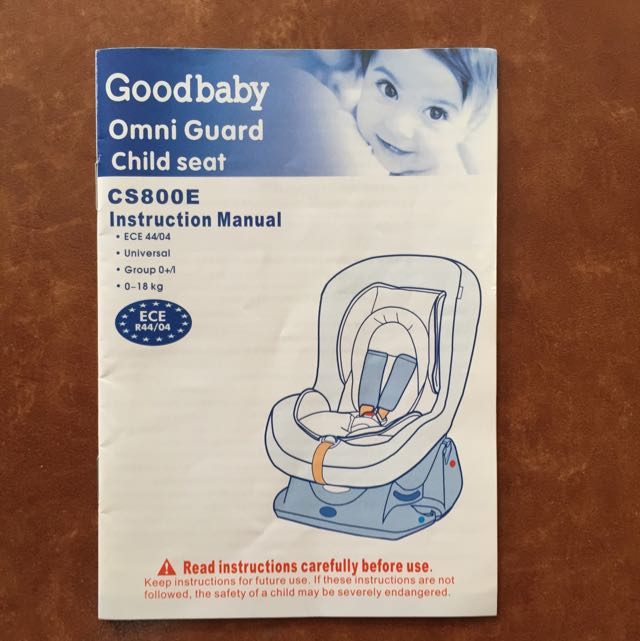 Sweet cherry baby car seat manual online