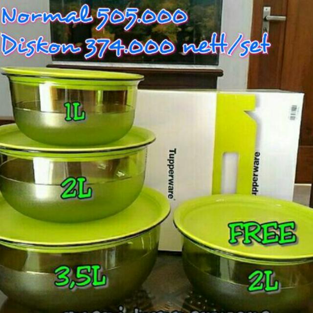 Tupperware Table Collection 2l Hijau New - Page 2 - Daftar ...