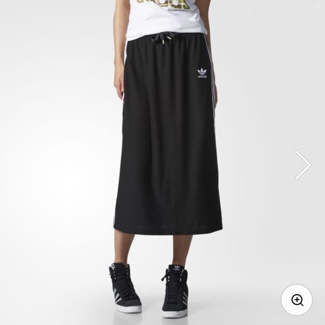 Adidas Long Skirt, Women's Fashion, Bottoms, Other Bottoms on Carousell