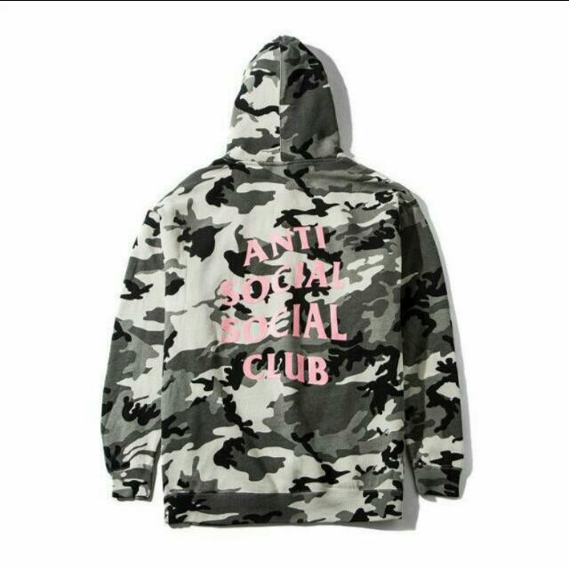 Assc white camo hoodie Clearance