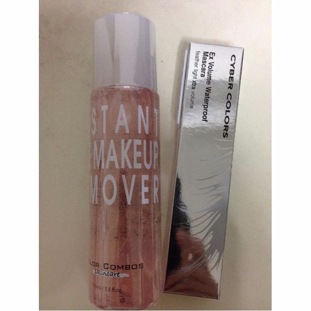 BNIB Authentic Cyber Colors Mascara and Color Combos Instant Eye Makeup Removal, Beauty