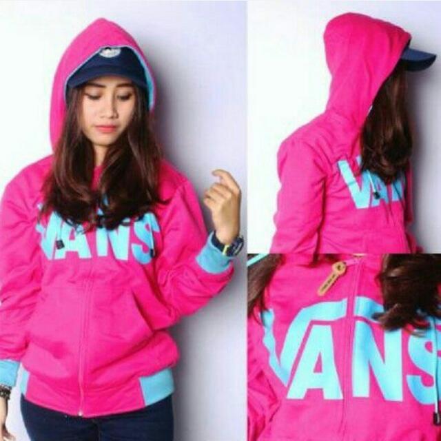 jaket vans pink