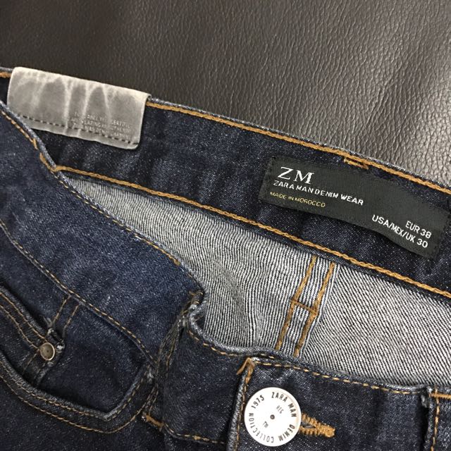 Jeans ZARA MAN Denim Wear, Fesyen Pria 