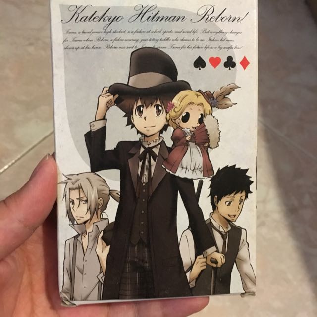 Collect!Japanese Anime Katekyo HITMAN Reborn Poker Cards Playing Cards 