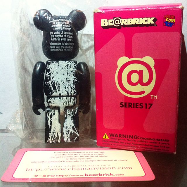 Medicom BE@RBRICK Series 17 Secret 1/192 [Gustavo Alberto Garcia Vaca] 100%  Bearbrick