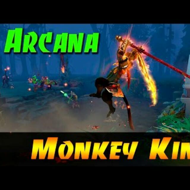 Monkey King Arcana Dota 2 Electronics Others On Carousell