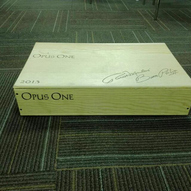 OPUS ONE 2013 原裝六瓶之木箱