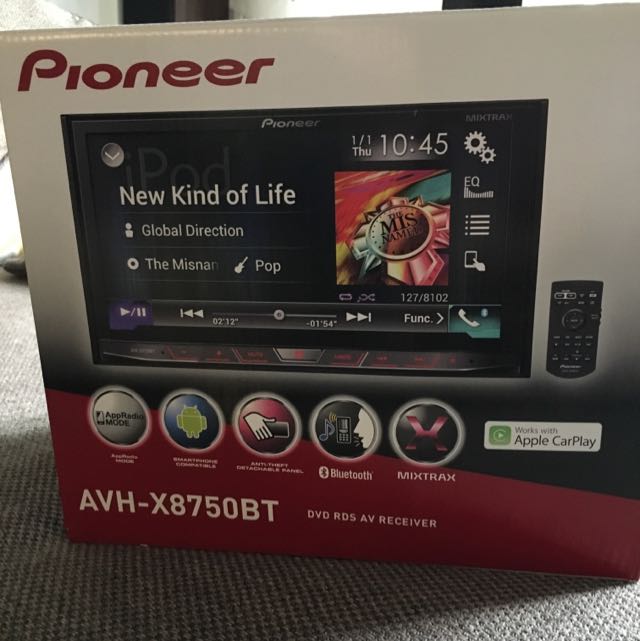 Pioneer AVH8750BT, Car Accessories on Carousell