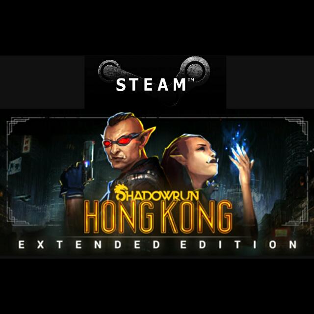 Shadowrun: Hong Kong Extended Edition (Steam Code Only), Video Gaming ...