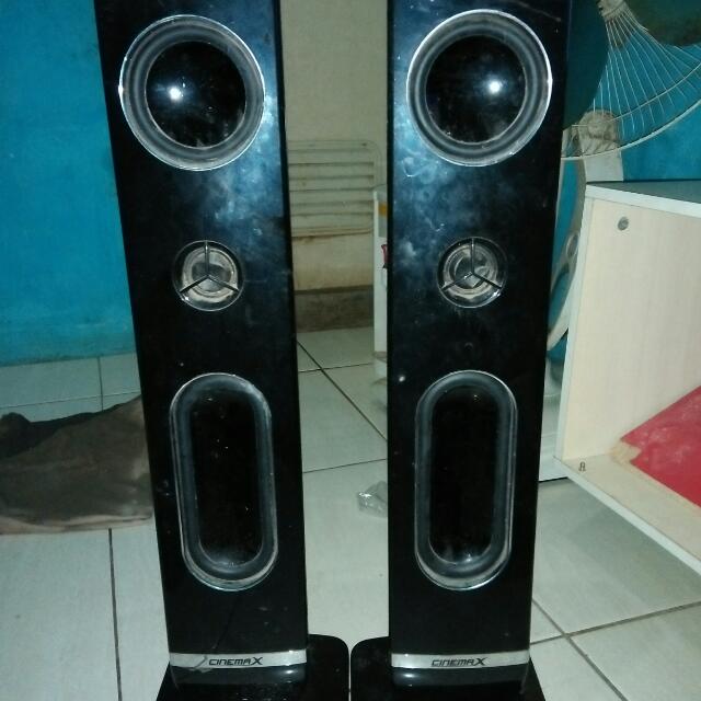 speaker tower cinemax