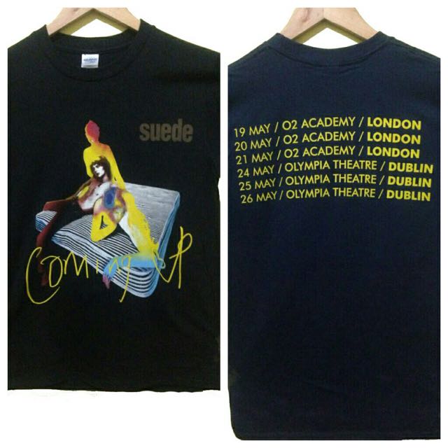 suede band t shirt