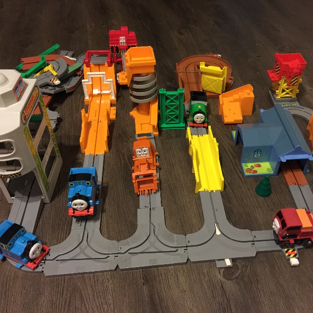 Thomas Friends Big Big Loader Train Track Set