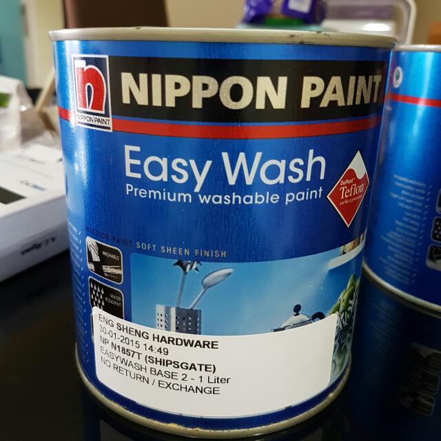 Used Nippon Paint 1 Ltr, Furniture & Home Living, Furniture, Other Home