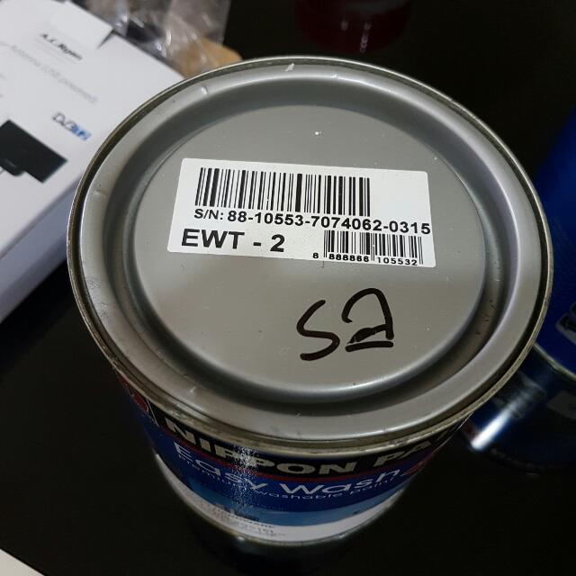 Used Nippon Paint 1 Ltr, Furniture & Home Living, Furniture, Other Home