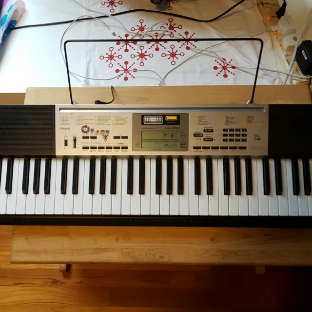 Casio LK 260 Electronic Keyboard Hobbies Toys Music Media Musical Instruments on Carousell