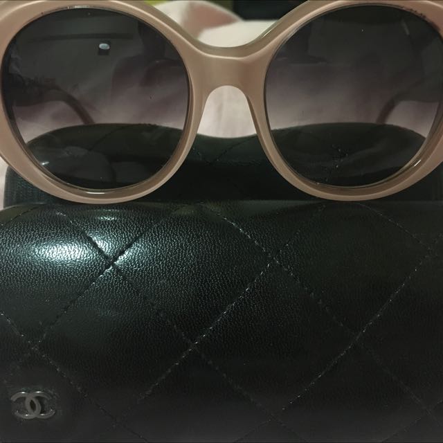 chanel pink aviators