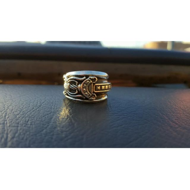 Chrome Hearts Dagger Ring Men S Fashion Watches Accessories Jewelry On Carousell