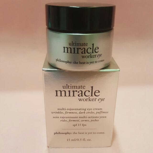 philosophy miracle worker eye