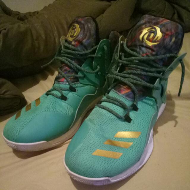 D rose 7 teal top gold