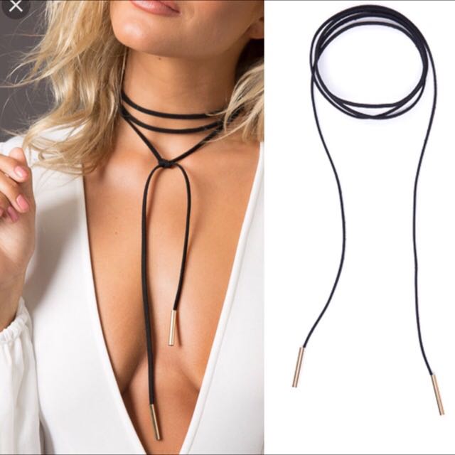string necklace choker