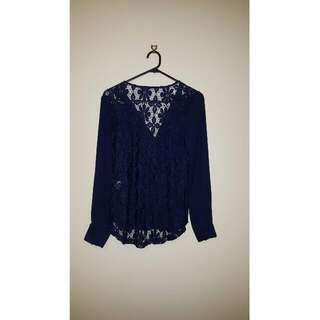 *REDUCED* Navy Blue Top