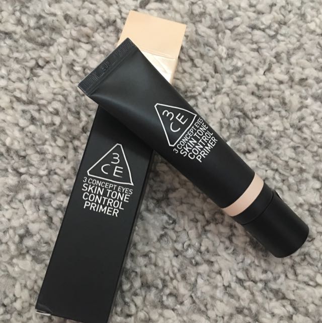 3ce Skin tone Control Primer, Beauty & Personal Care, Face, Makeup on ...
