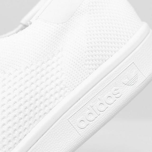 Adidas primeknit stan smith triple white online