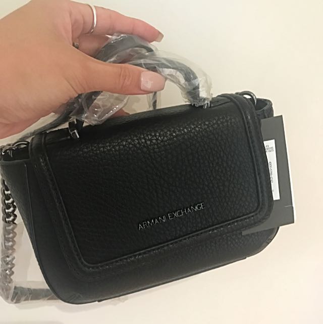 armani exchange side bag