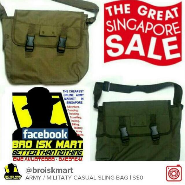 army market sling bag