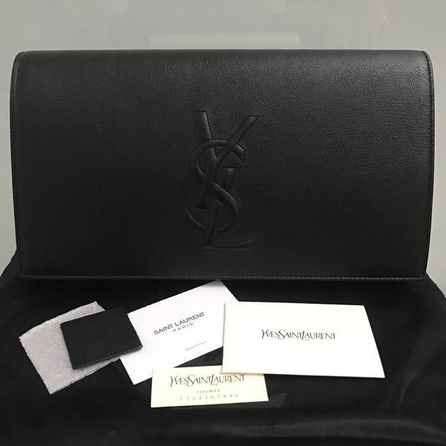 Ysl embossed clutch outlet