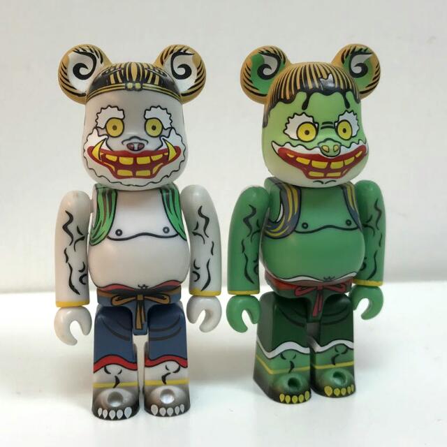 BE@RBRICK/ベアブリック・尾形光琳・風神雷神・東京国立博物館・未開封-