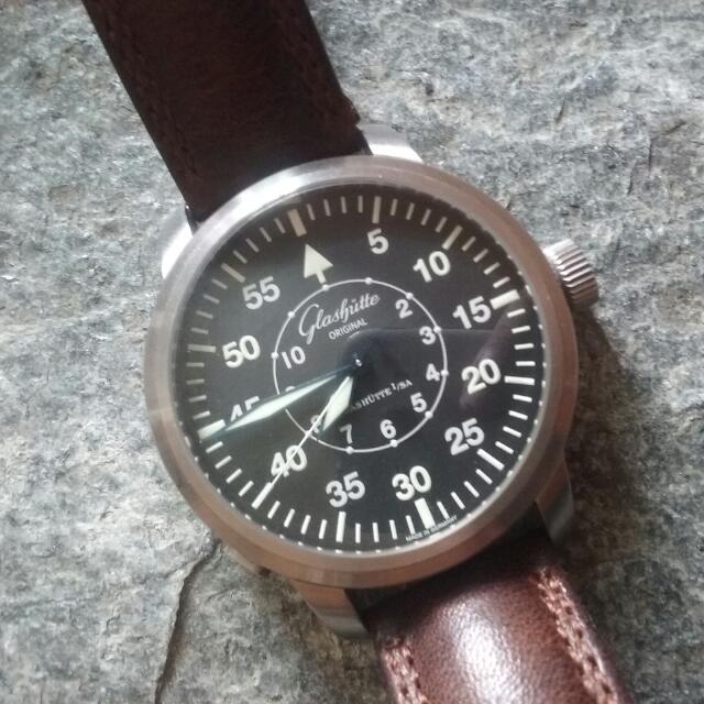 Glashutte pilot watch discount
