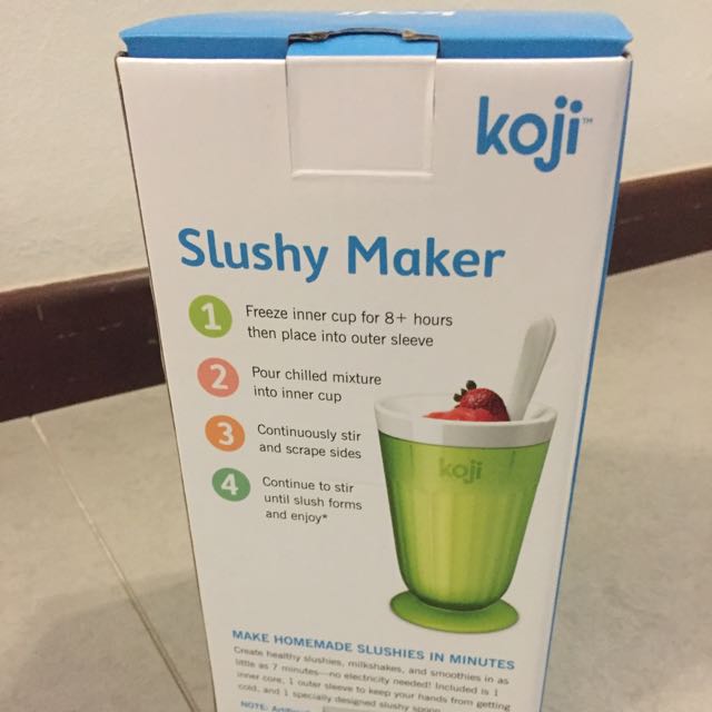 Koji Slushy Maker Maak Zelf Verfrissende Ijsdrankjes