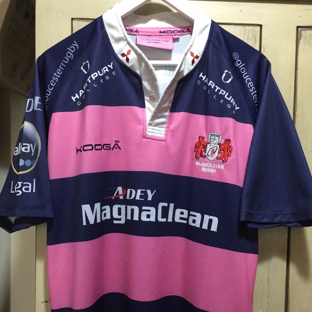 Kooga Gloucester Rugby Jersey, Men's Fashion, Activewear on Carousell
