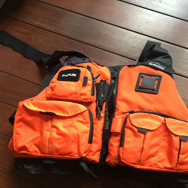 NRS Chinook Fishing PFD Sports Equipment Fishing on Carousell