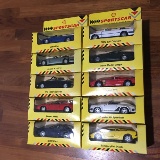 shell model car collection
