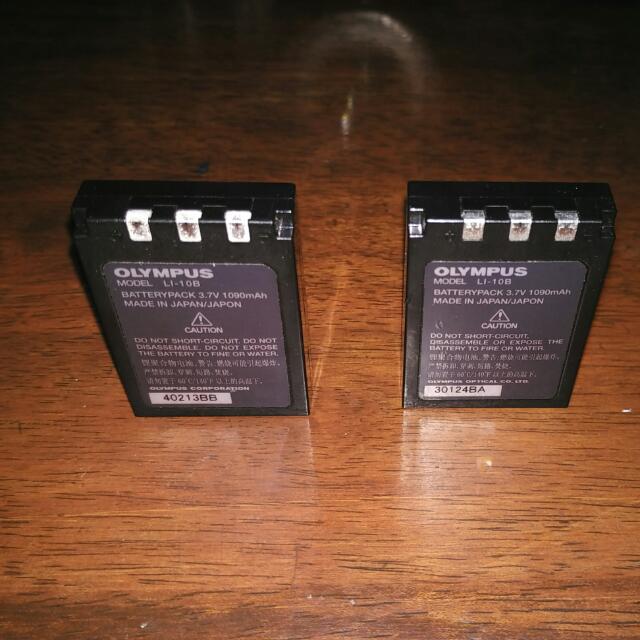 Original Olympus Liion LI10B (2 Pieces), Photography, Photography